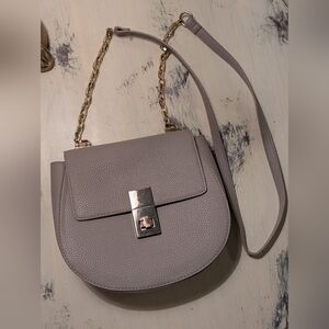 Express Crossbody with chain & leather strap
